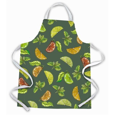 Carolines Treasures Lemons Limes and Orange Apron BB5207APRON